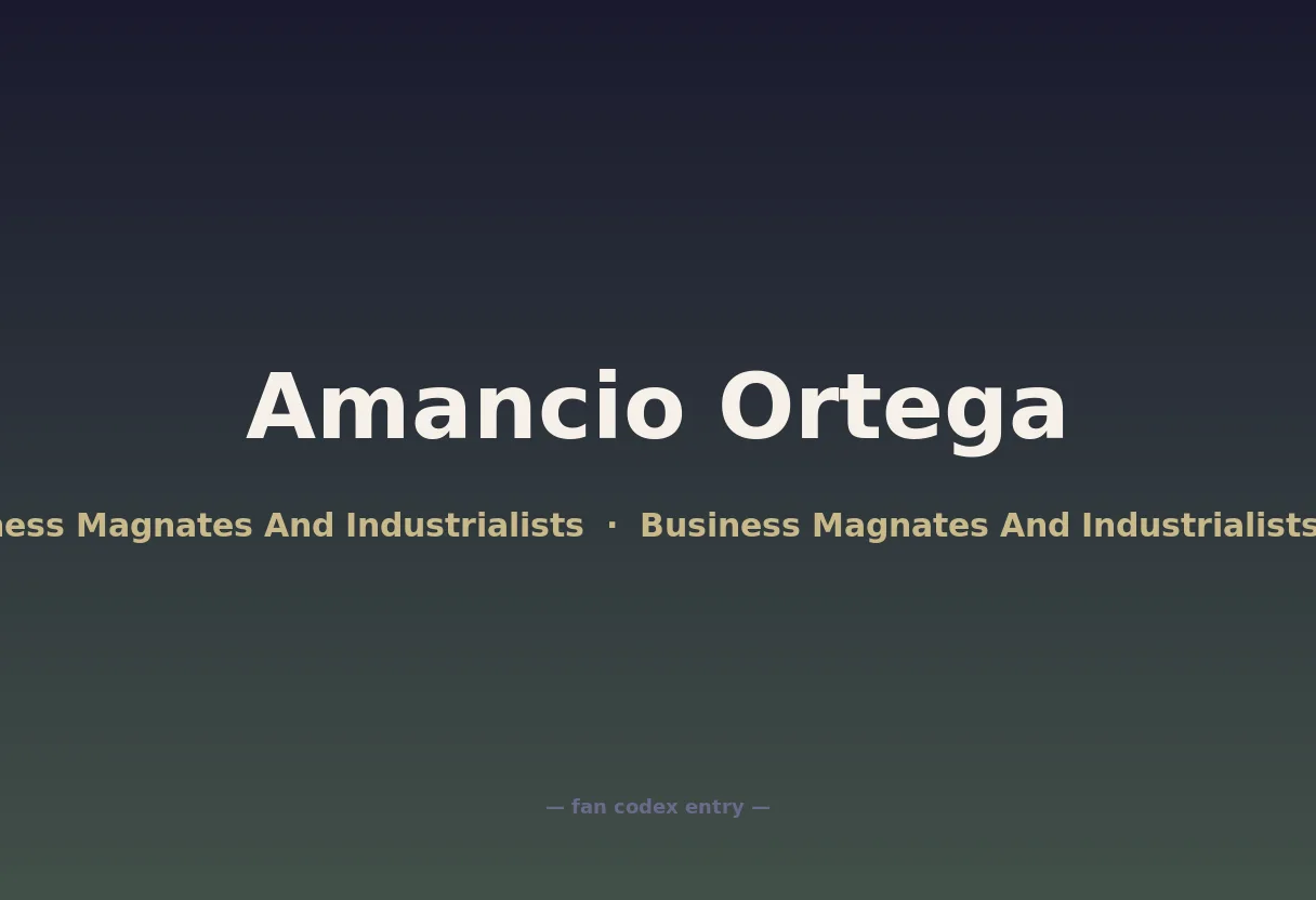 Amancio Ortega