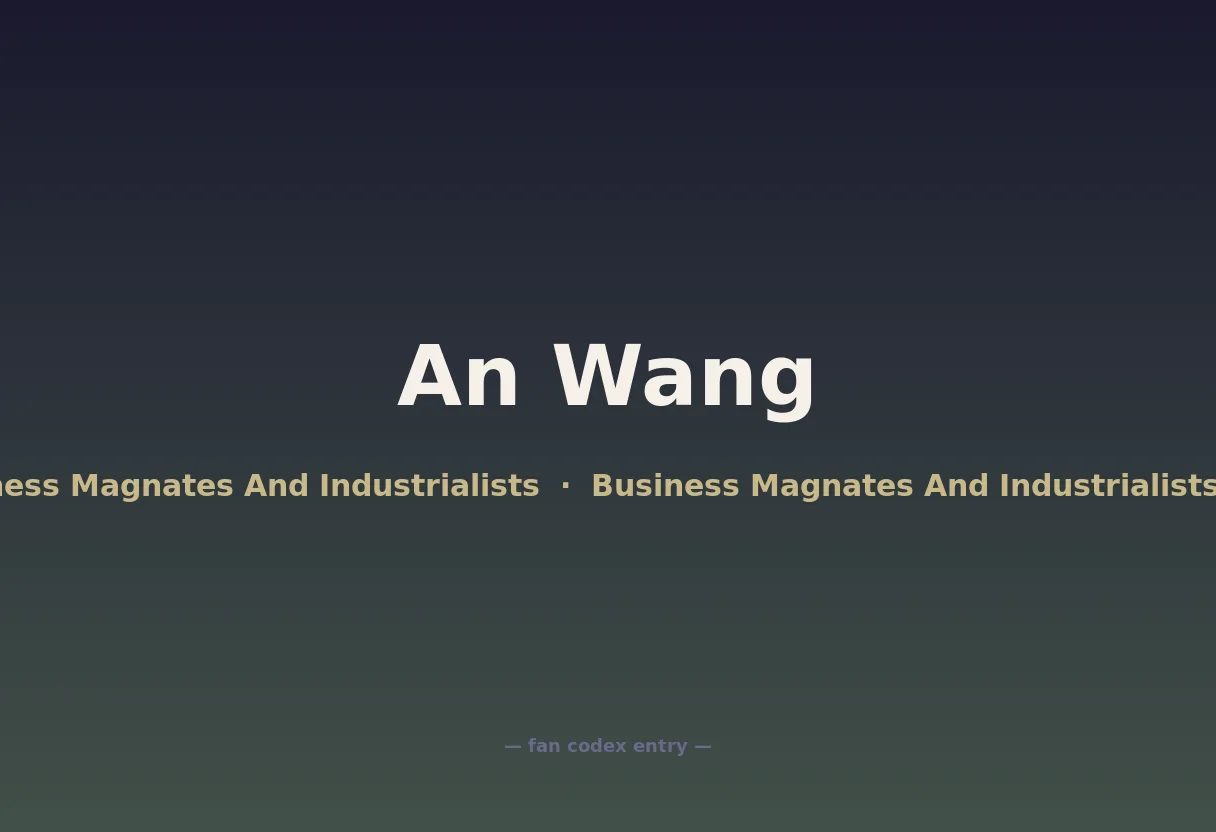 An Wang