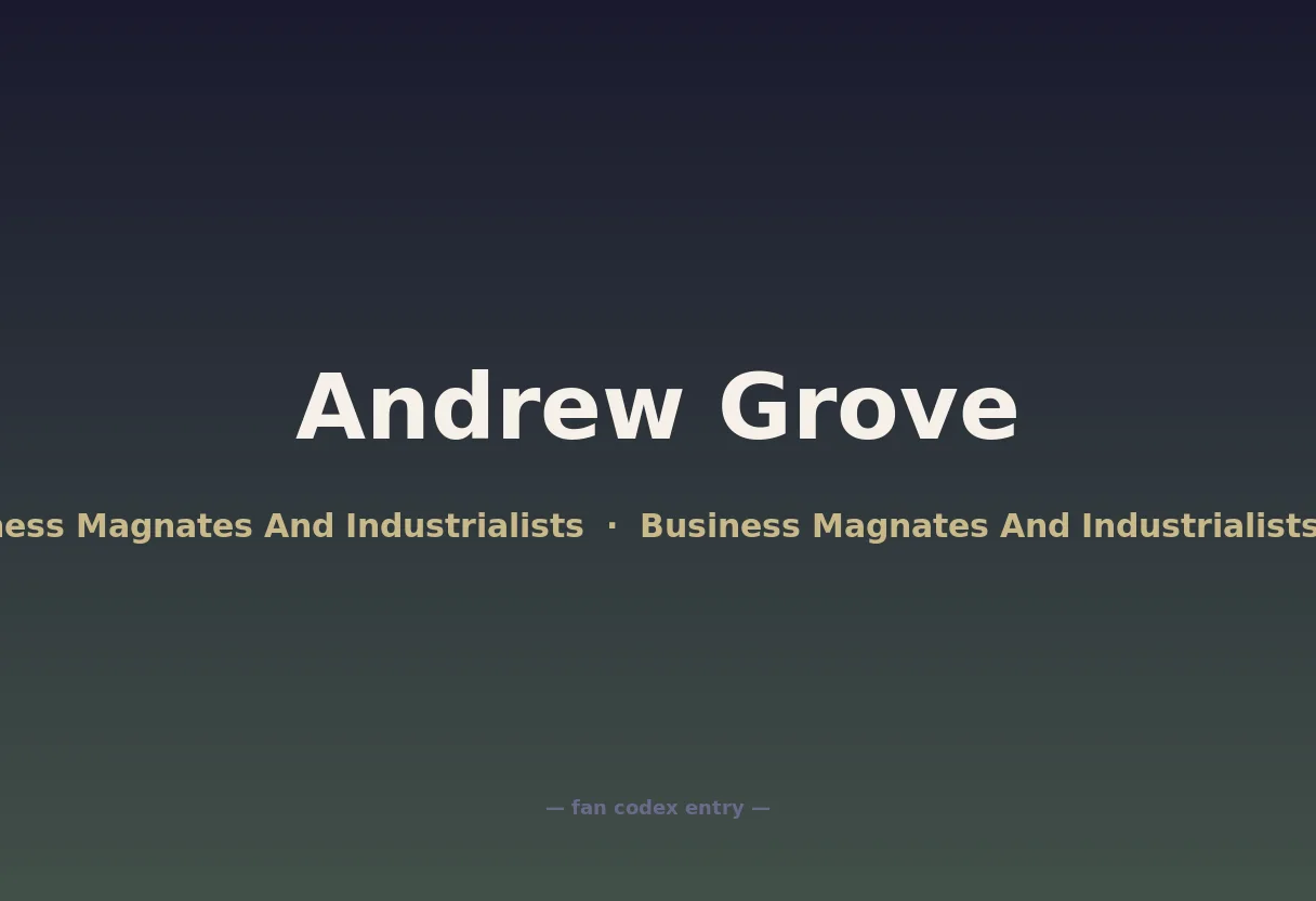 Andrew Grove